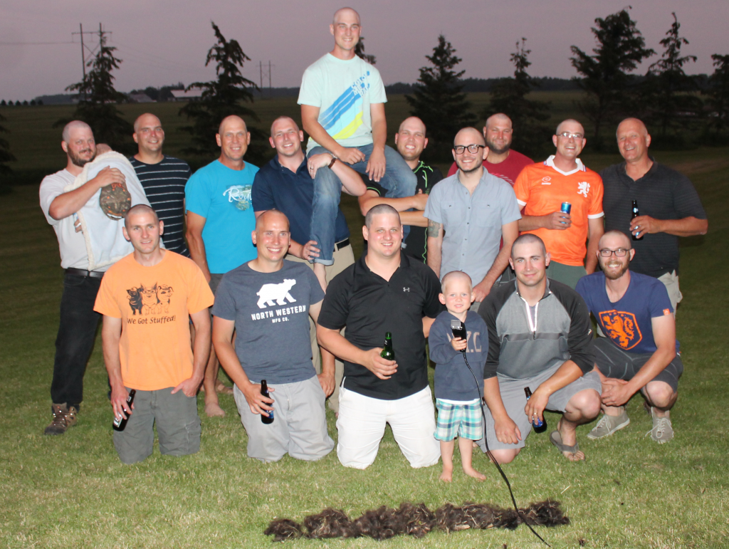 Matt's Headshaving - June 2015